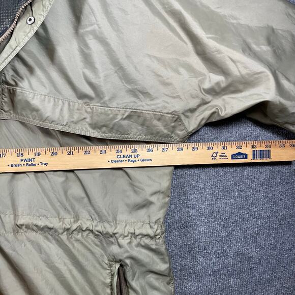 Helly Hansen Packable Wind Jacket Men's XL Green Full Zip Pockets Mesh Nylon - Picture 7 of 10